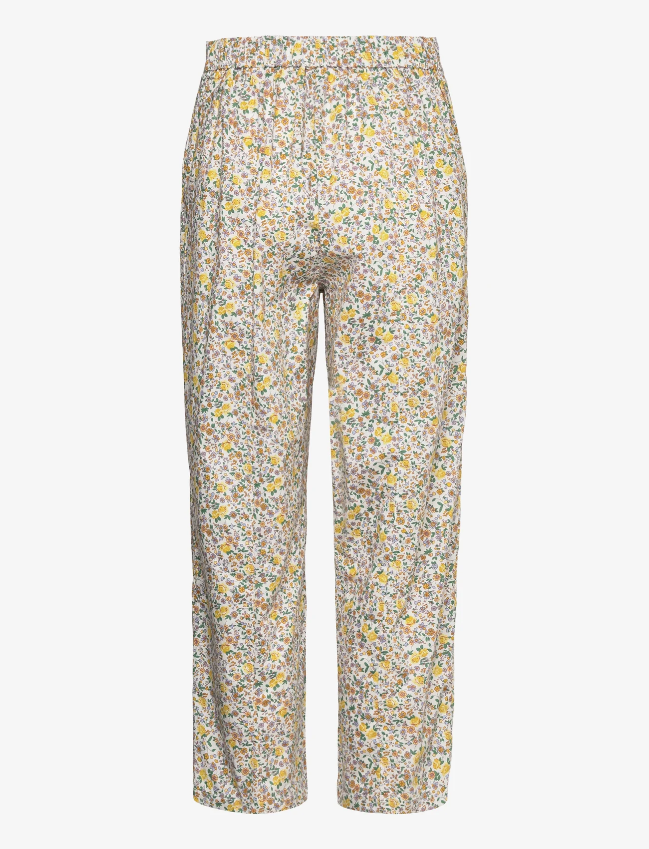 Lollys Laundry - Maisie Pants - bikses ar taisnām starām - 39 yellow - 1