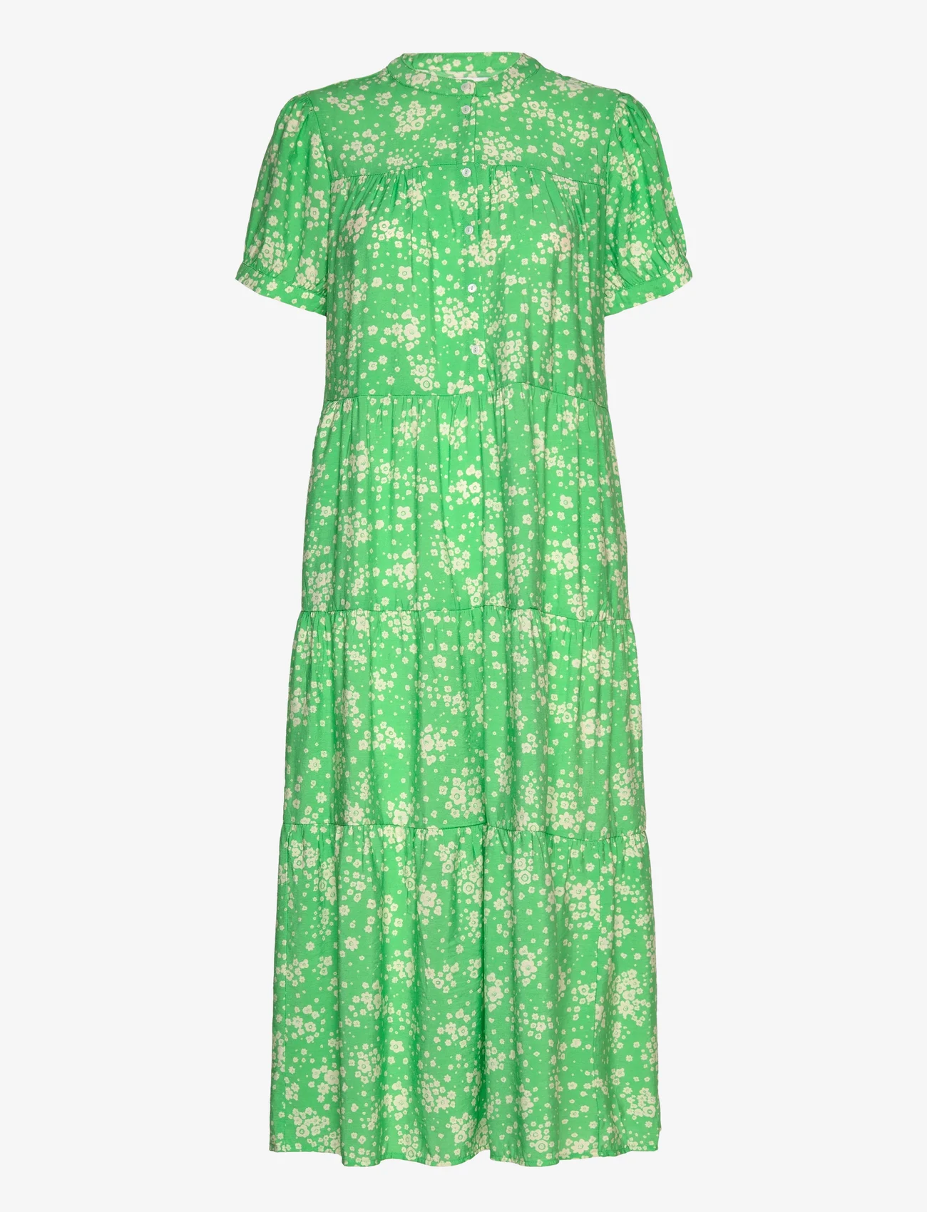 Lollys Laundry - Reno Dress - summer dresses - 40 green - 0