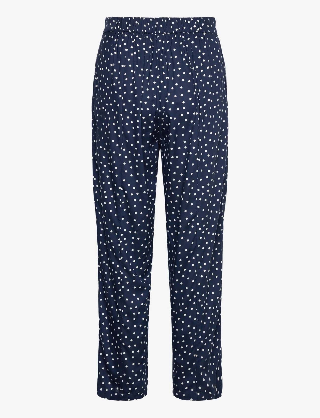 Lollys Laundry - Maisie Pants - straight leg trousers - 76 dot print - 1
