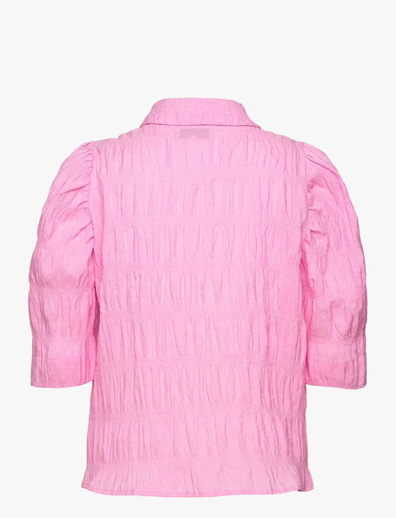Lollys Laundry - Bono Shirt - kortærmede skjorter - 87 bubblegum - 1
