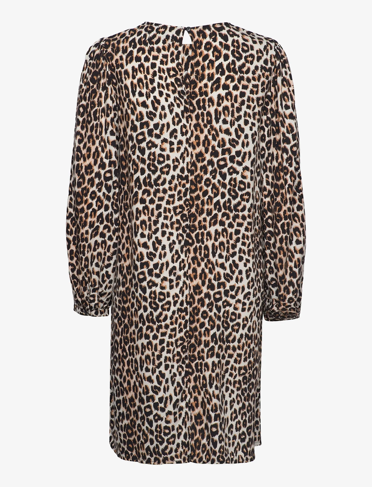 Lollys Laundry - Carla Dress - t-shirt dresses - 72 leopard print - 1