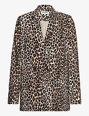 Lollys Laundry - Jolie Blazer - festtøj til outletpriser - 72 leopard print - 0