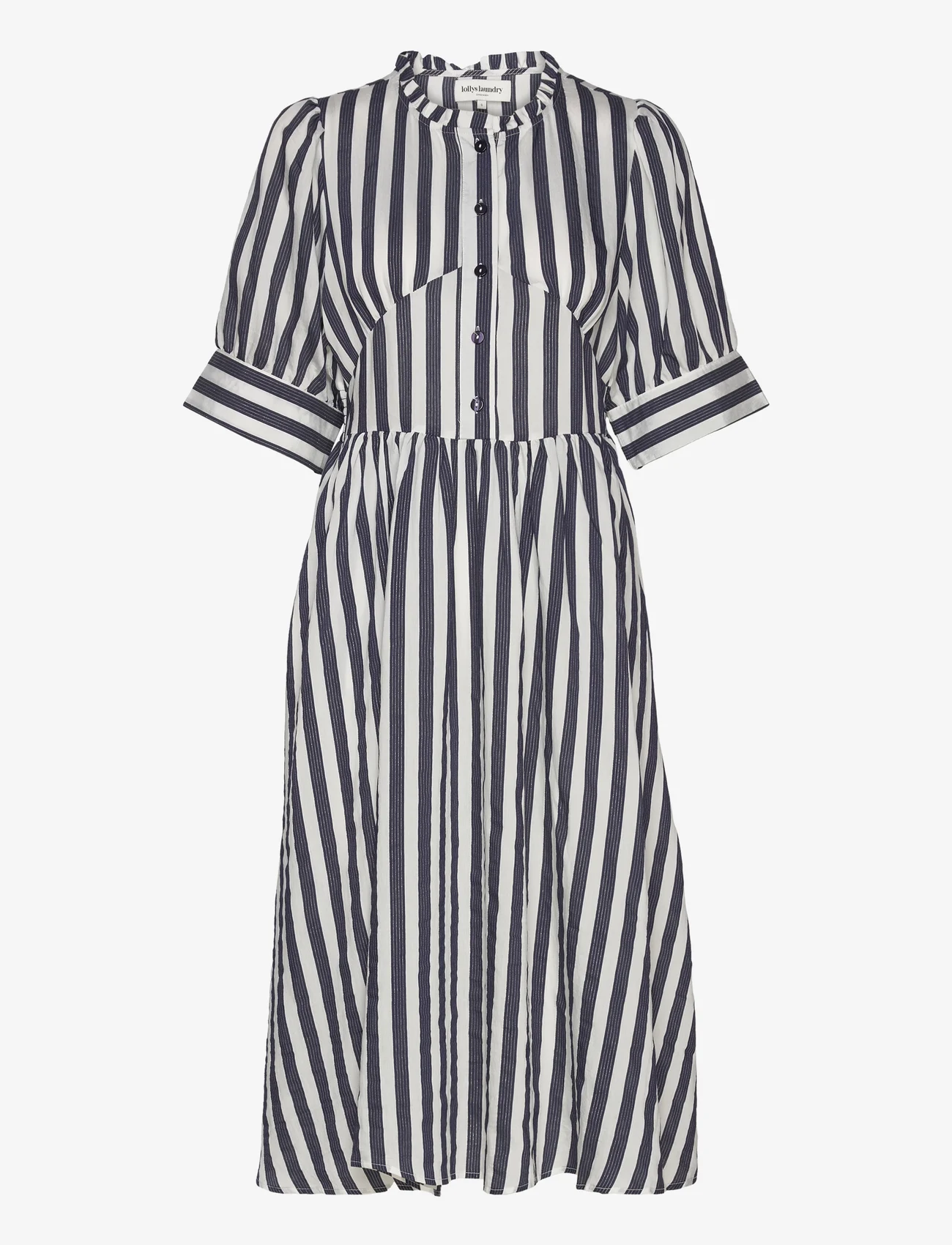 Lollys Laundry - Boston Dress - marškinių tipo suknelės - 23 dark blue - 0
