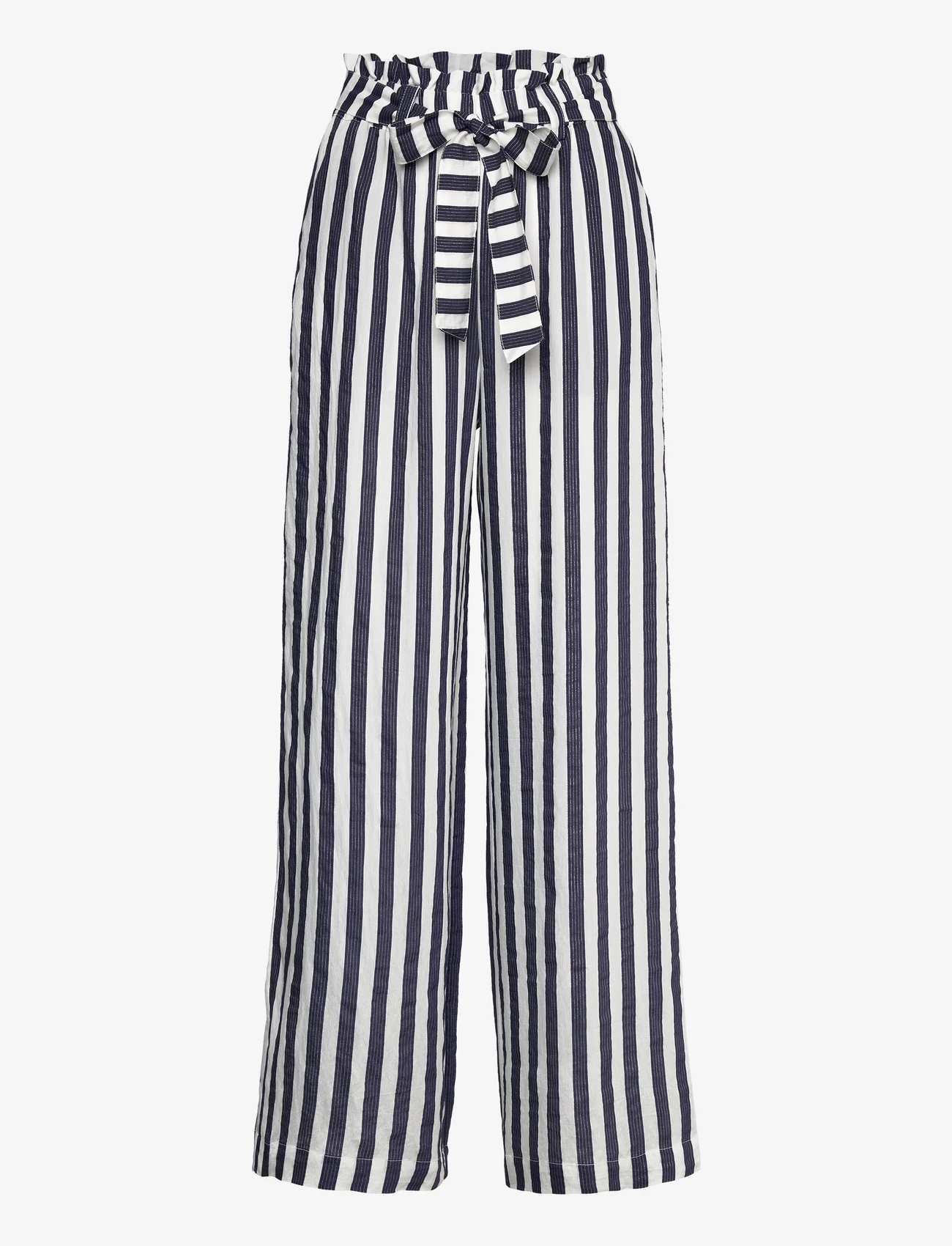Lollys Laundry - Vicky Pants - bukser med brede ben - 23 dark blue - 0