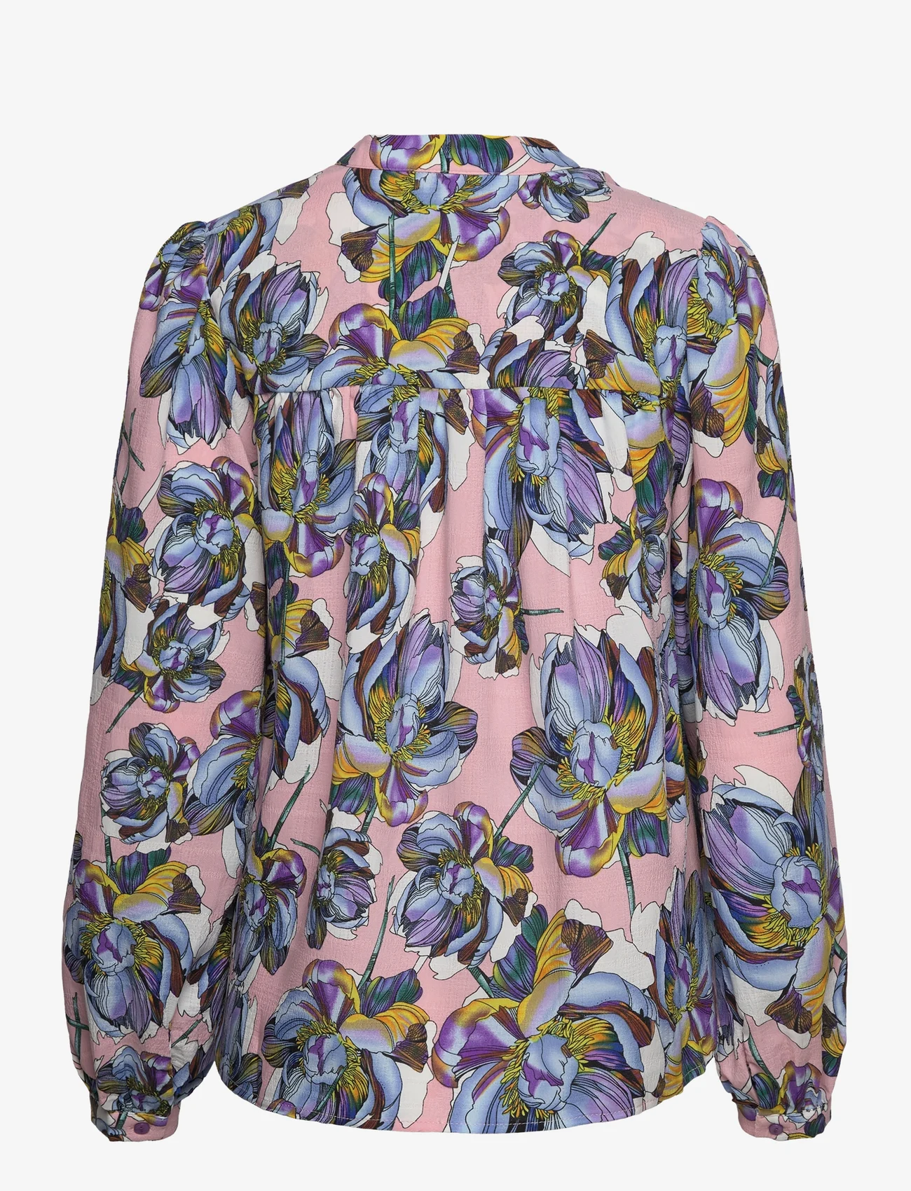Lollys Laundry - Elif Shirt - long-sleeved shirts - 74 flower print - 1