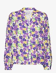 Lollys Laundry - Elif Shirt - long-sleeved blouses - flower print - 0