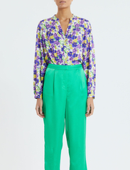 Lollys Laundry - Elif Shirt - long-sleeved blouses - flower print - 3