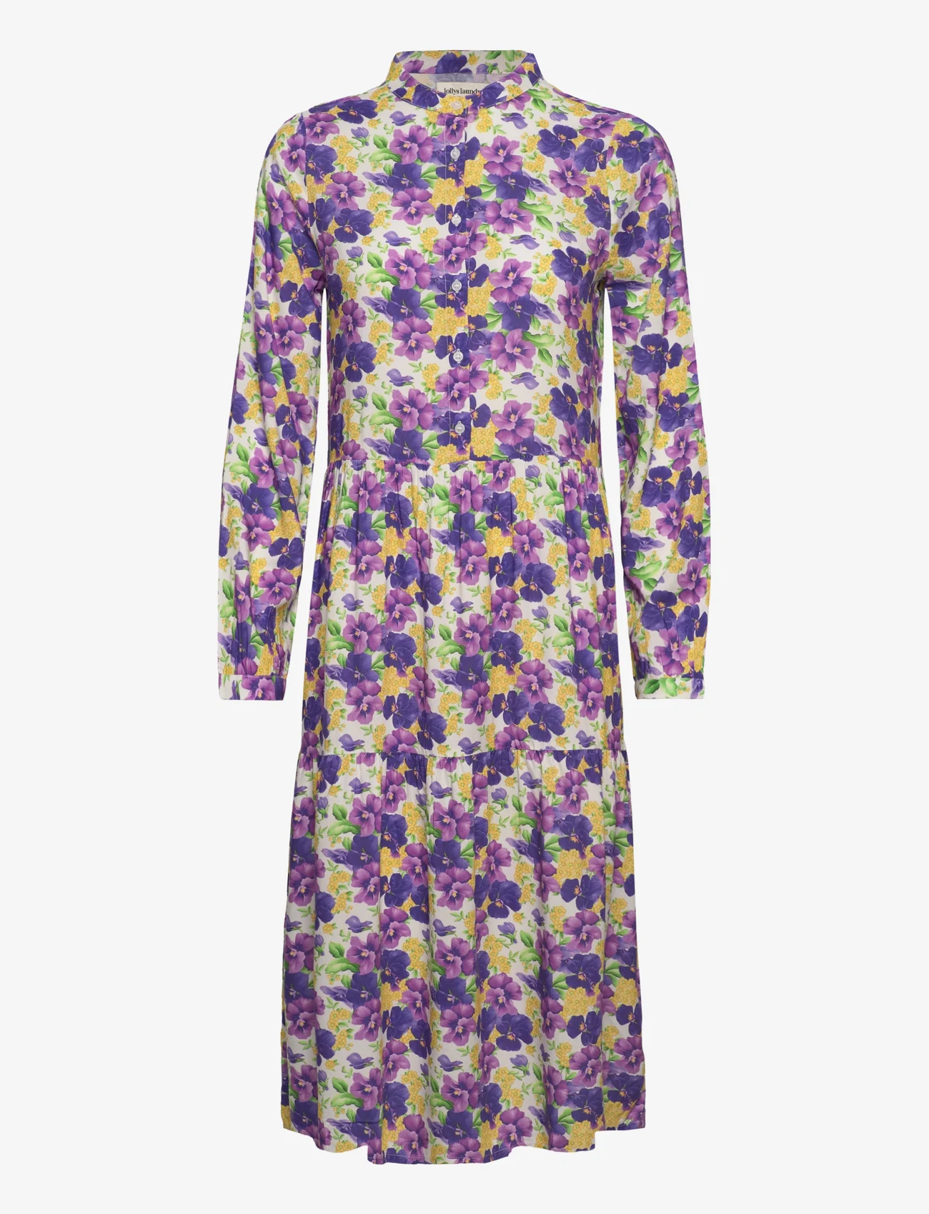 Lollys Laundry - Anita dress - marškinių tipo suknelės - flower print - 0