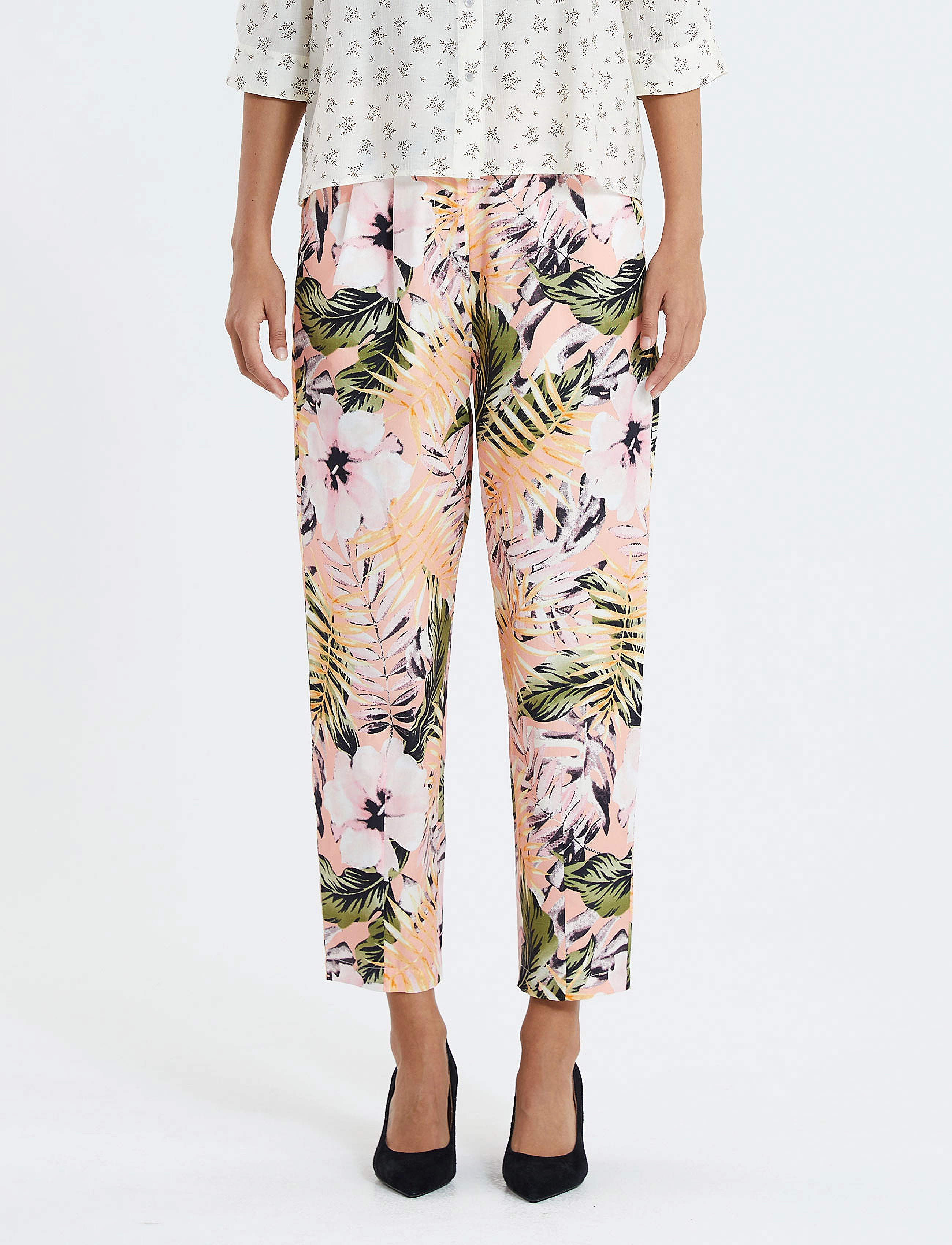 Lollys Laundry - Maisie Pants - laia säärega püksid - multi - 3