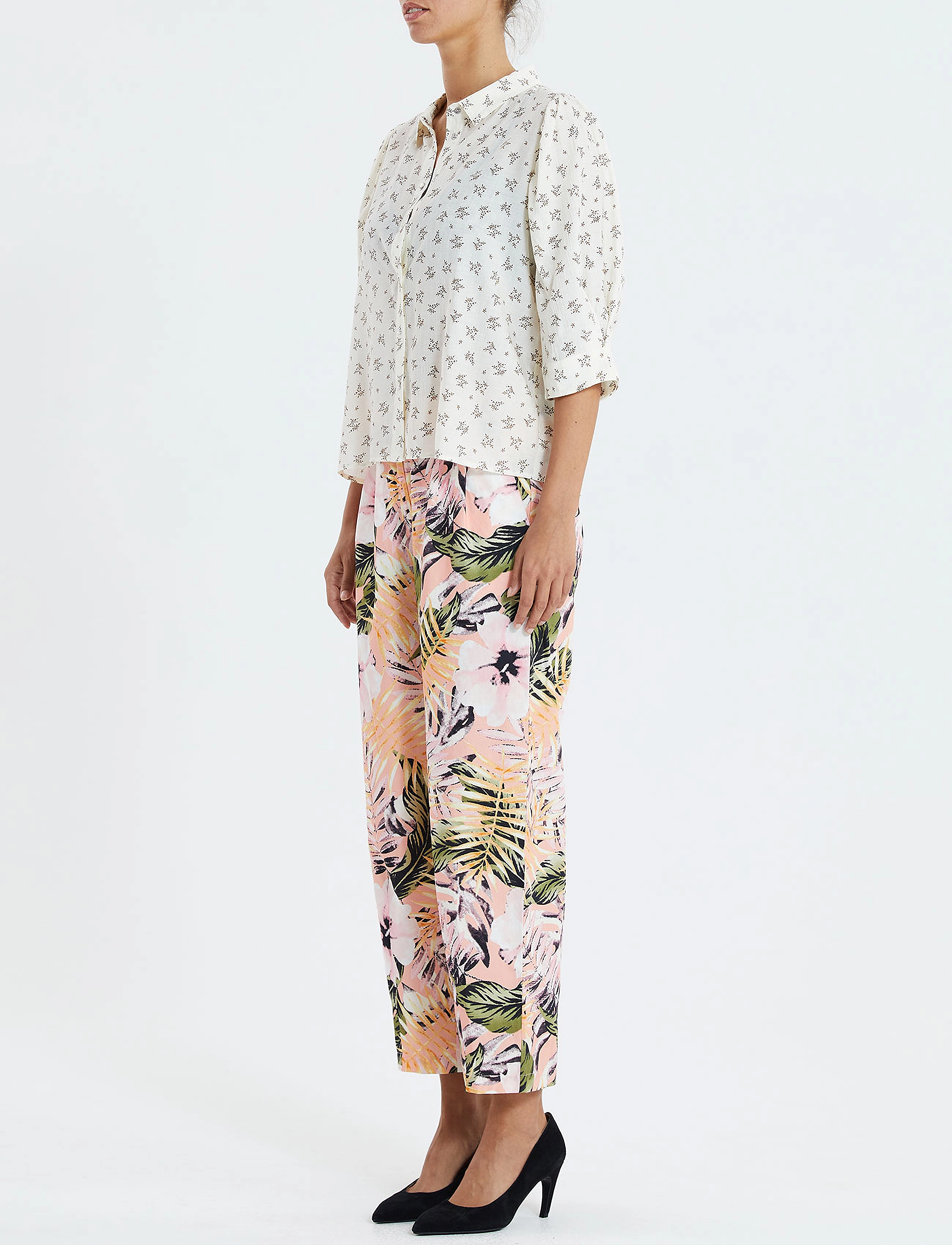 Lollys Laundry - Maisie Pants - laia säärega püksid - multi - 4