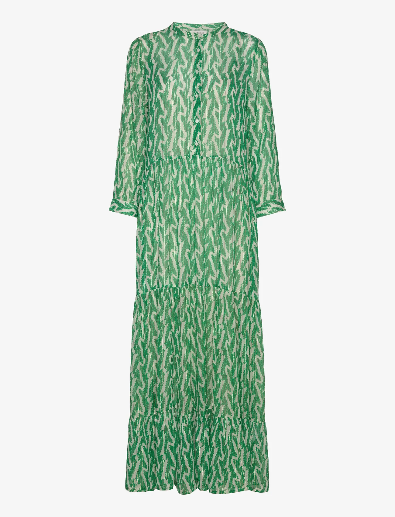 Lollys Laundry - Nee Dress - summer dresses - 40 green - 0