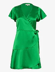 Lollys Laundry - Miranda Wrap around dress - festkläder till outletpriser - green - 0