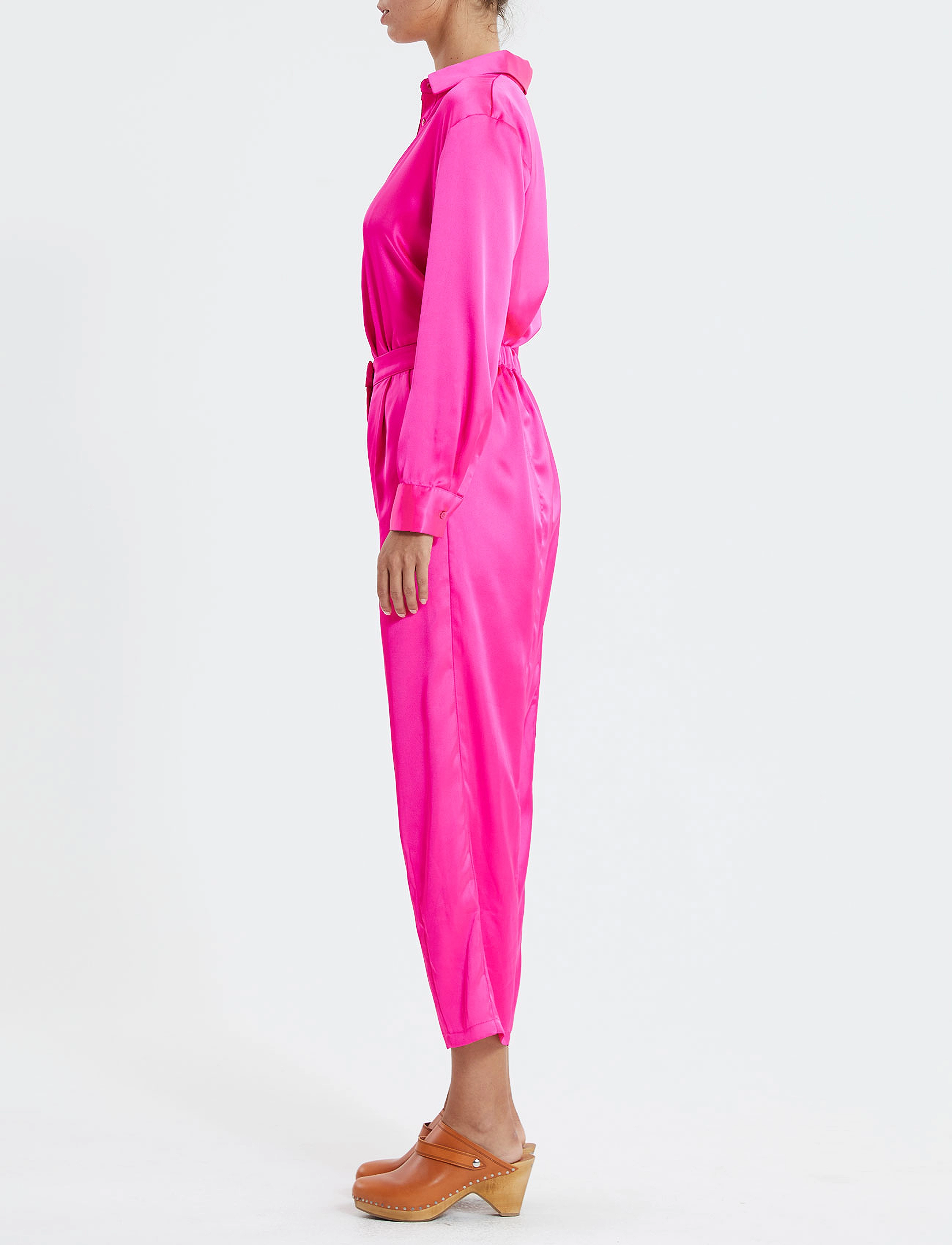 Lollys Laundry - Maisie Pants - sirge säärega püksid - pink - 4