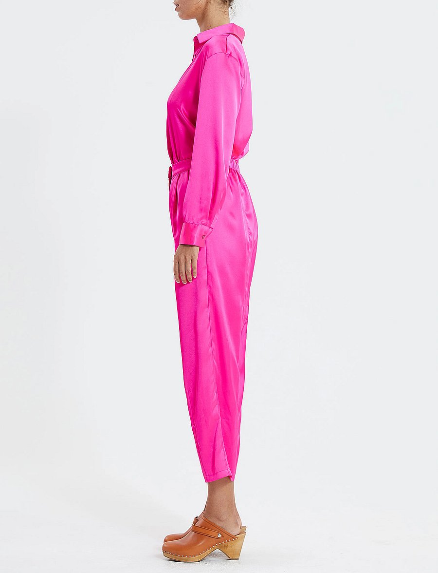 Lollys Laundry - Maisie Pants - hose mit geradem bein - pink - 4