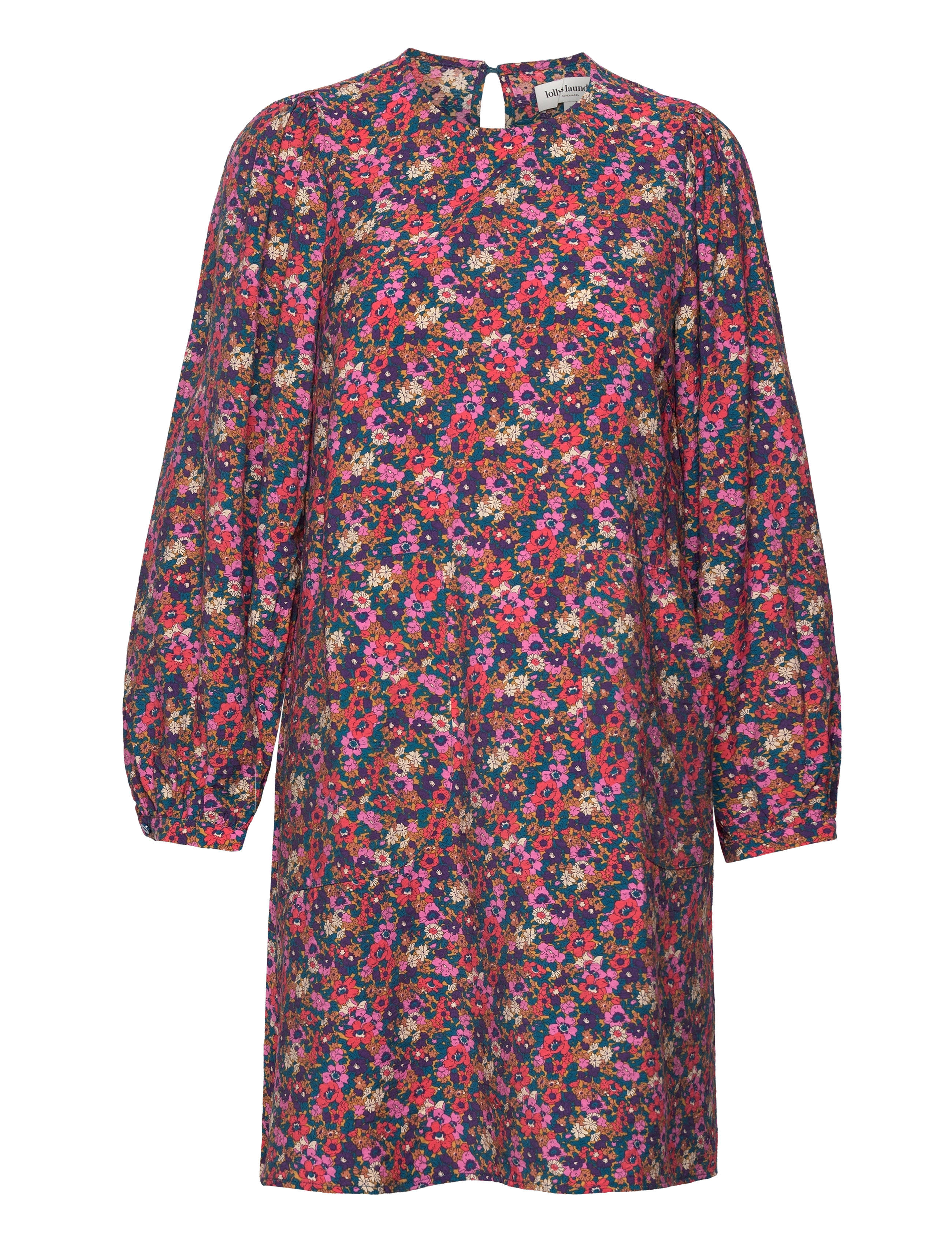 Lollys Laundry Carla Dress - Kjoler - 74 FLOWER PRINT / purple