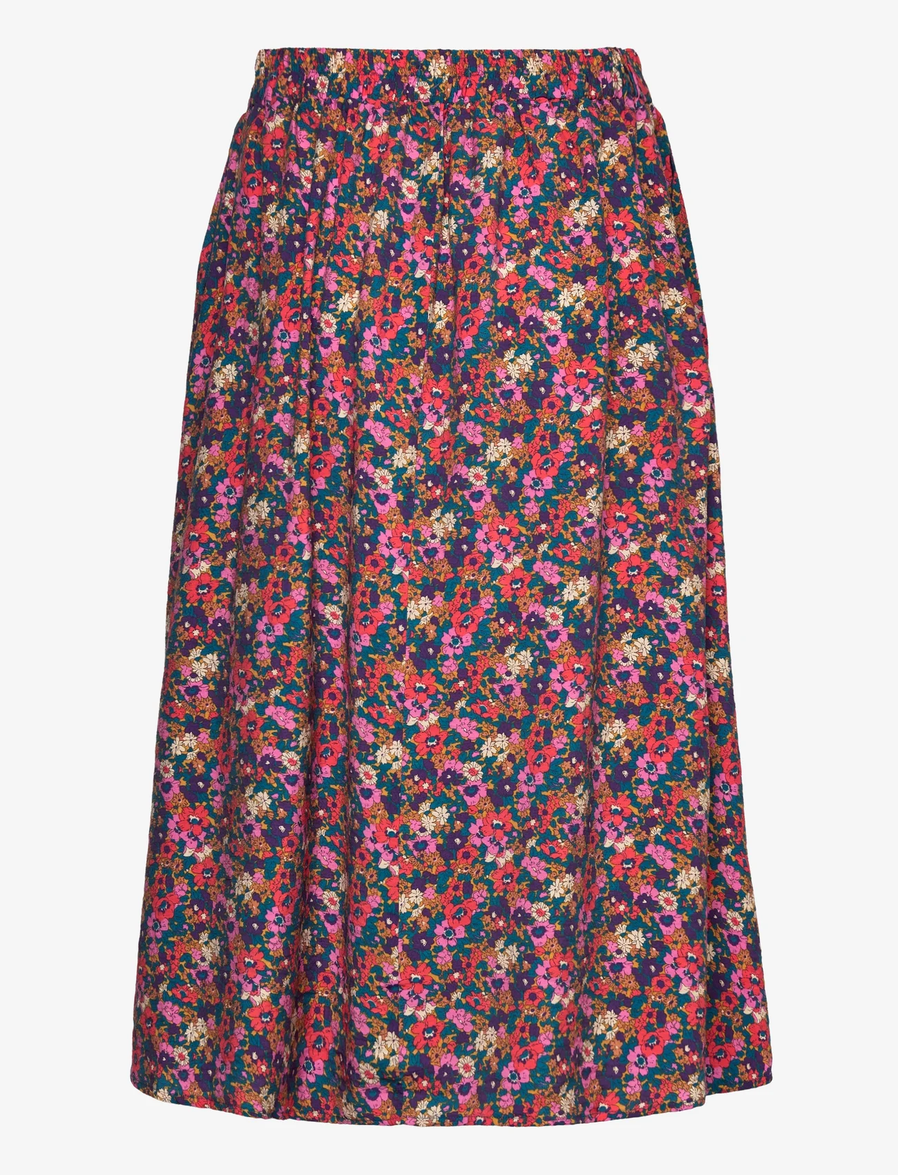 Lollys Laundry - Ella Skirt - midi kjolar - 74 flower print - 1