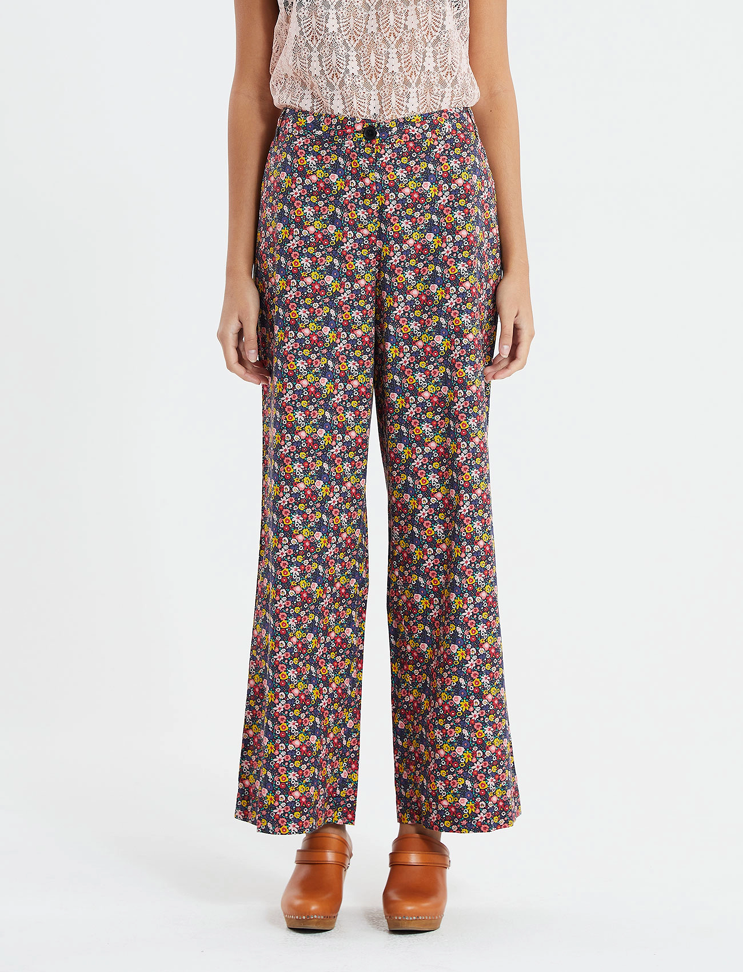 Lollys Laundry - Leo Pants - bukser med brede ben - multi - 3