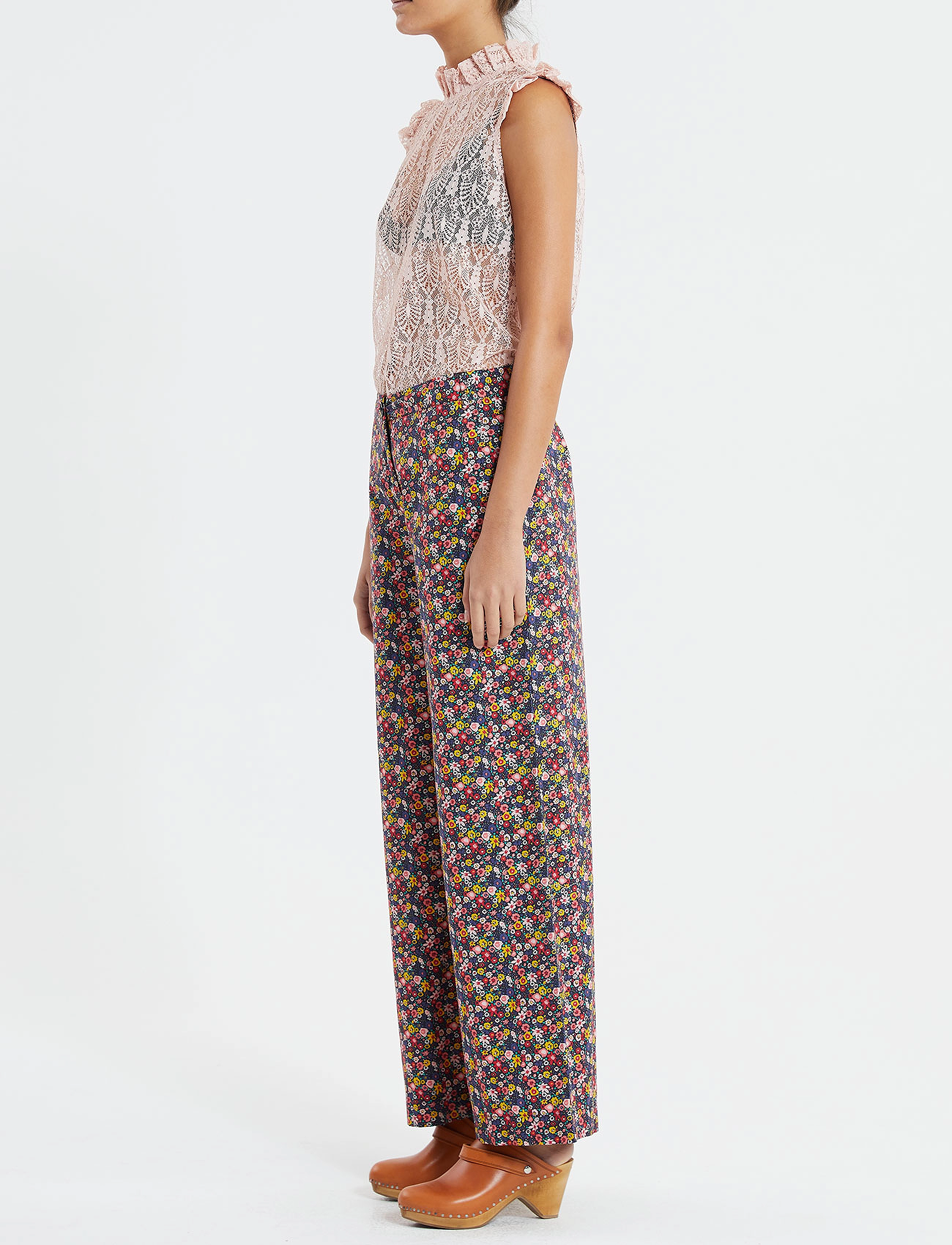Lollys Laundry - Leo Pants - bukser med brede ben - multi - 4