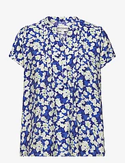 Lollys Laundry - Heather Shirt - kurzämlige blusen - 74 flower print - 0
