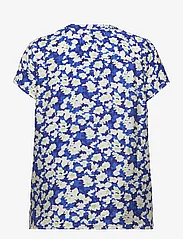 Lollys Laundry - Heather Shirt - kurzämlige blusen - 74 flower print - 1