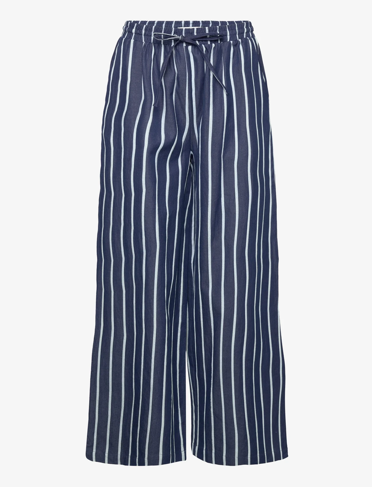 Lollys Laundry - Liam Pants - wide leg trousers - 80 stripe - 0