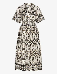 Lollys Laundry - Sumia Dress - skjortekjoler - 78 aztec print - 0