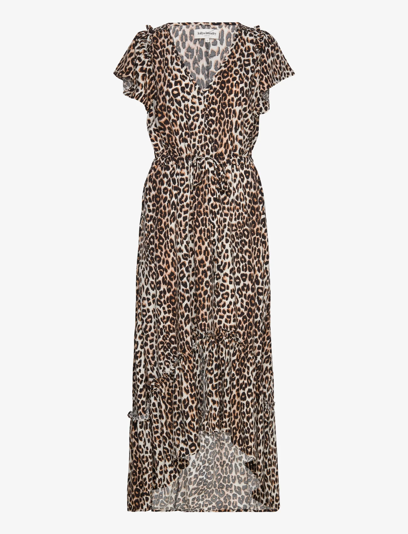 Lollys Laundry - Odessa Dress - sukienki letnie - 72 leopard print - 0