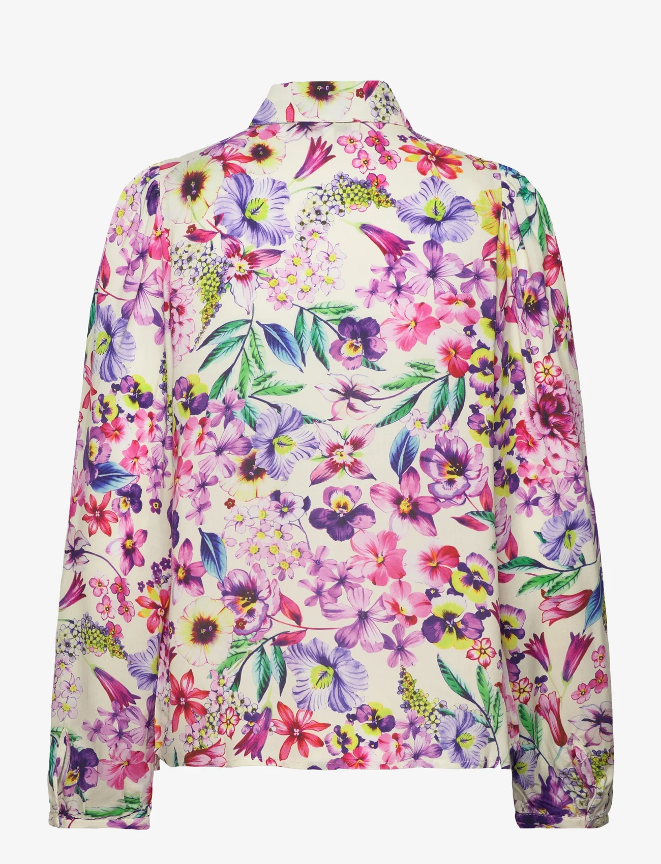 Lollys Laundry - Ellie Shirt - langermede skjorter - 74 flower print - 1