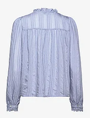 Lollys Laundry - Airlie Shirt - long-sleeved blouses - 29 dusty blue - 1