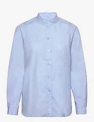 Lollys Laundry - Hobart Shirt - long-sleeved shirts - 22 light blue - 0