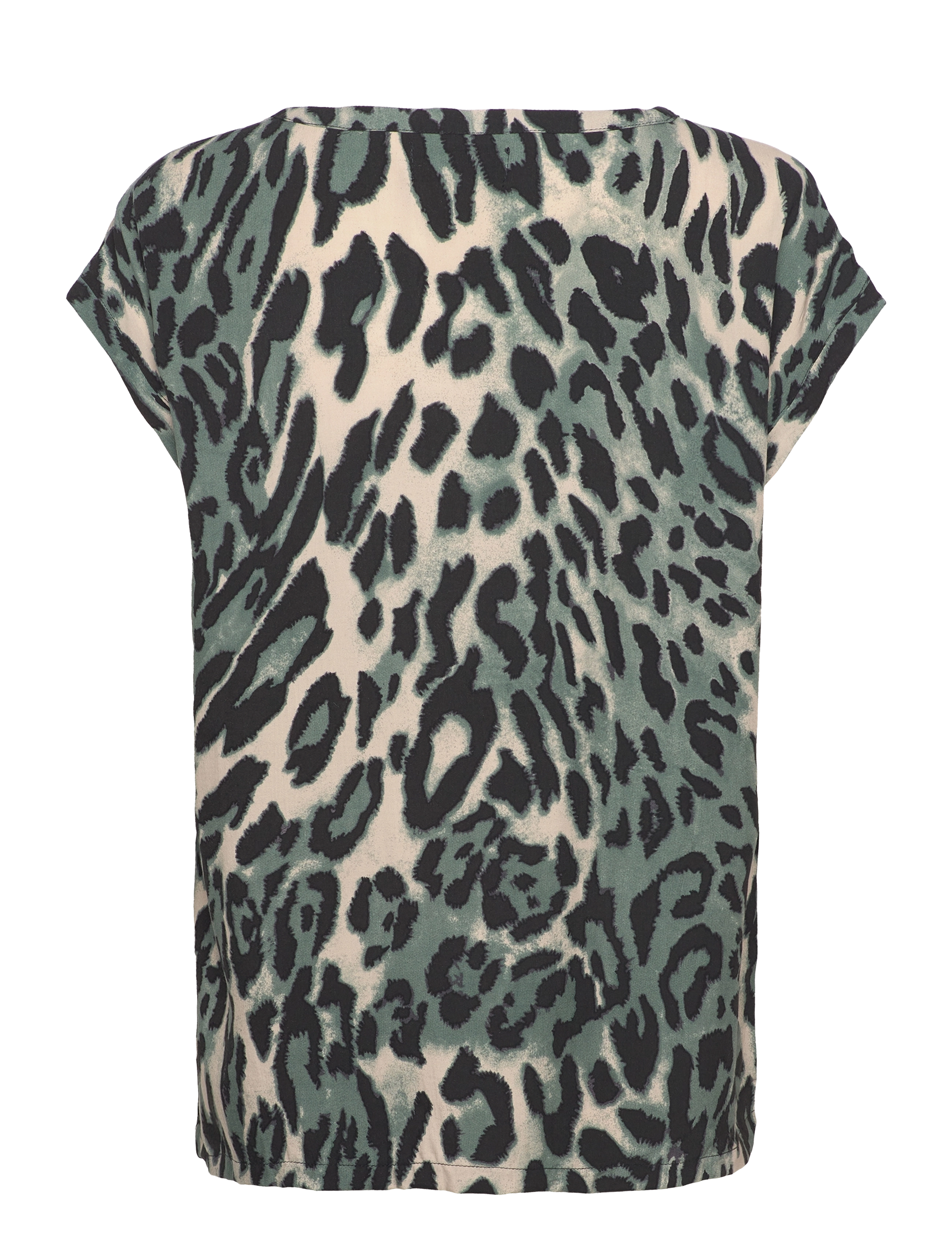 Lollys Laundry Orie Top - Pink Leopard Print