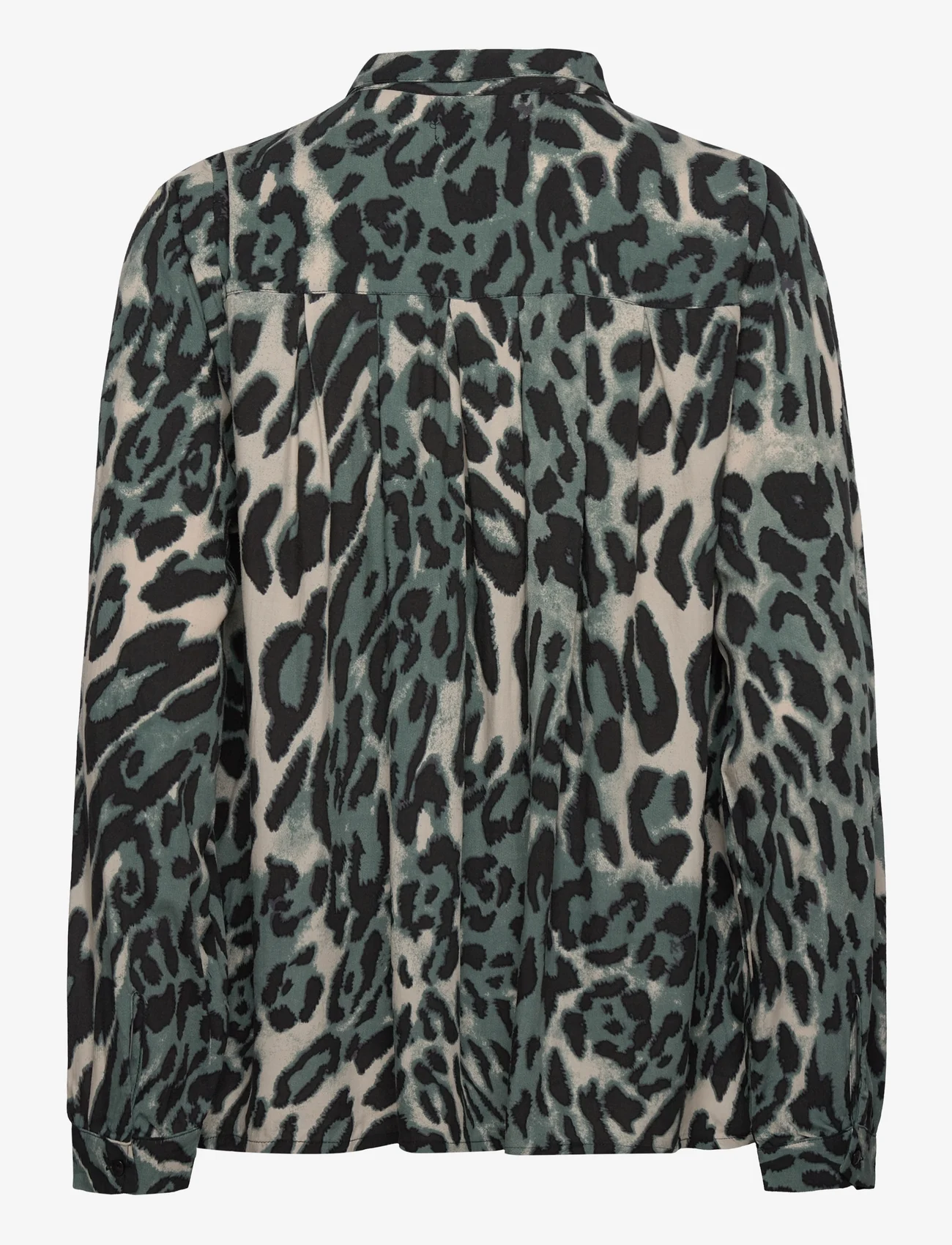 Lollys Laundry - Lari Shirt - long-sleeved shirts - 72 leopard print - 1