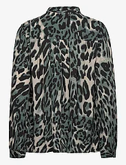 Lollys Laundry - Lari Shirt - long-sleeved shirts - leopard print - 1