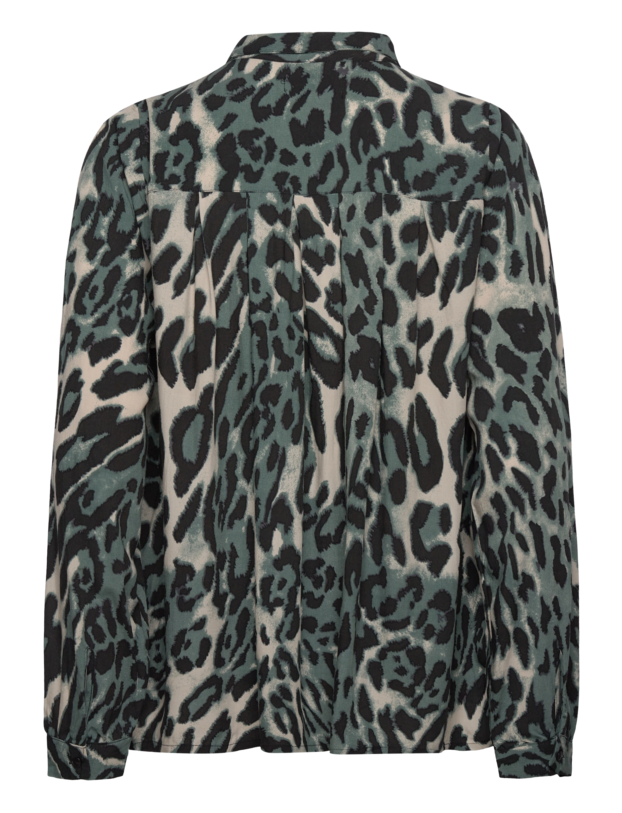 Lollys Laundry - Lari Shirt - langærmede skjorter - 72 leopard print - 1