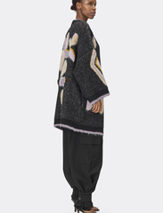 Lollys Laundry - Meadow Knit Jacket - susegamieji megztiniai - black - 3