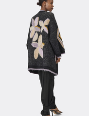 Lollys Laundry - Meadow Knit Jacket - susegamieji megztiniai - black - 4