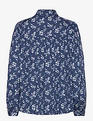 Lollys Laundry - Cara Shirt - long-sleeved shirts - 23 dark blue - 1