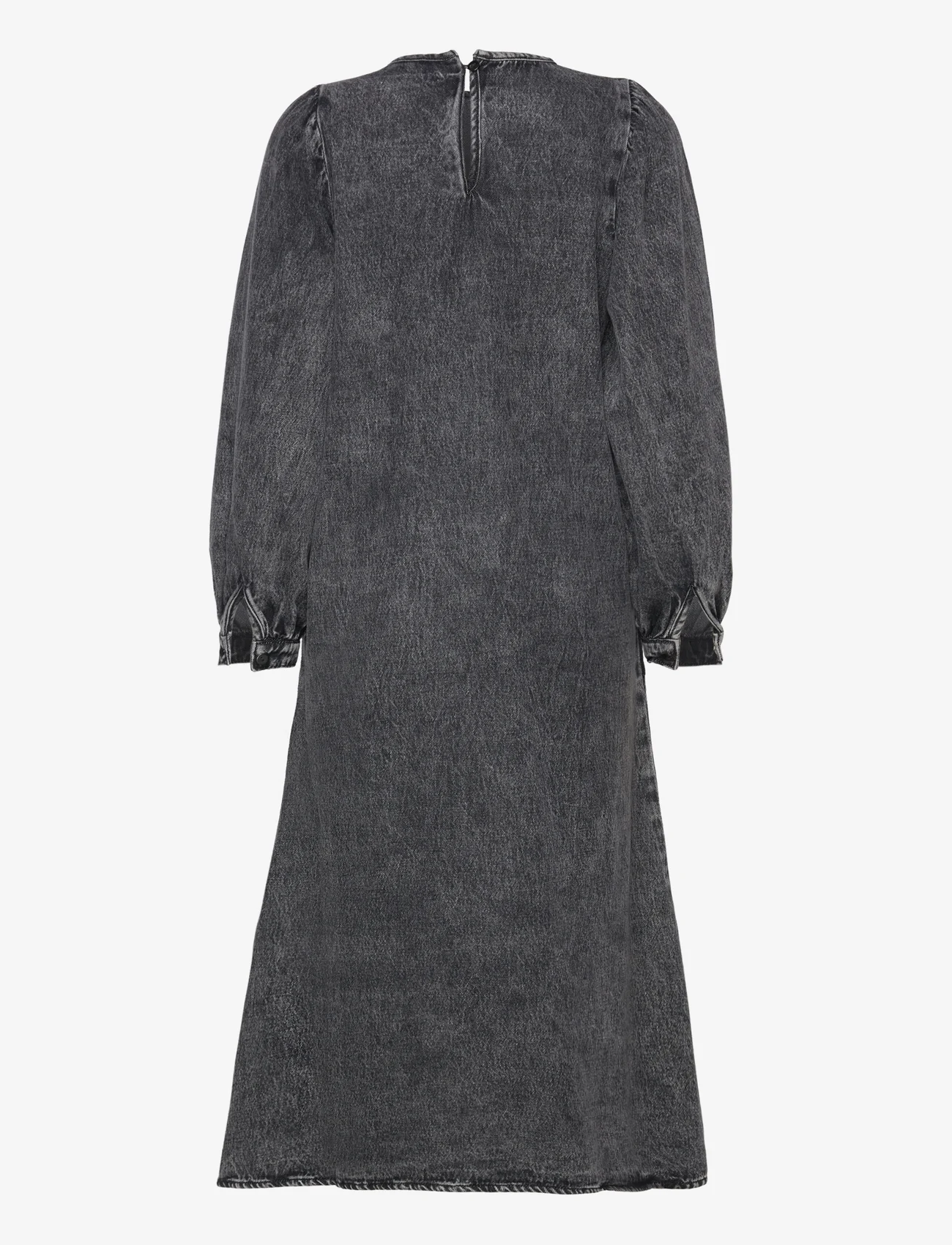 Lollys Laundry - Lucas Dress - marškinių tipo suknelės - dark grey melange - 1