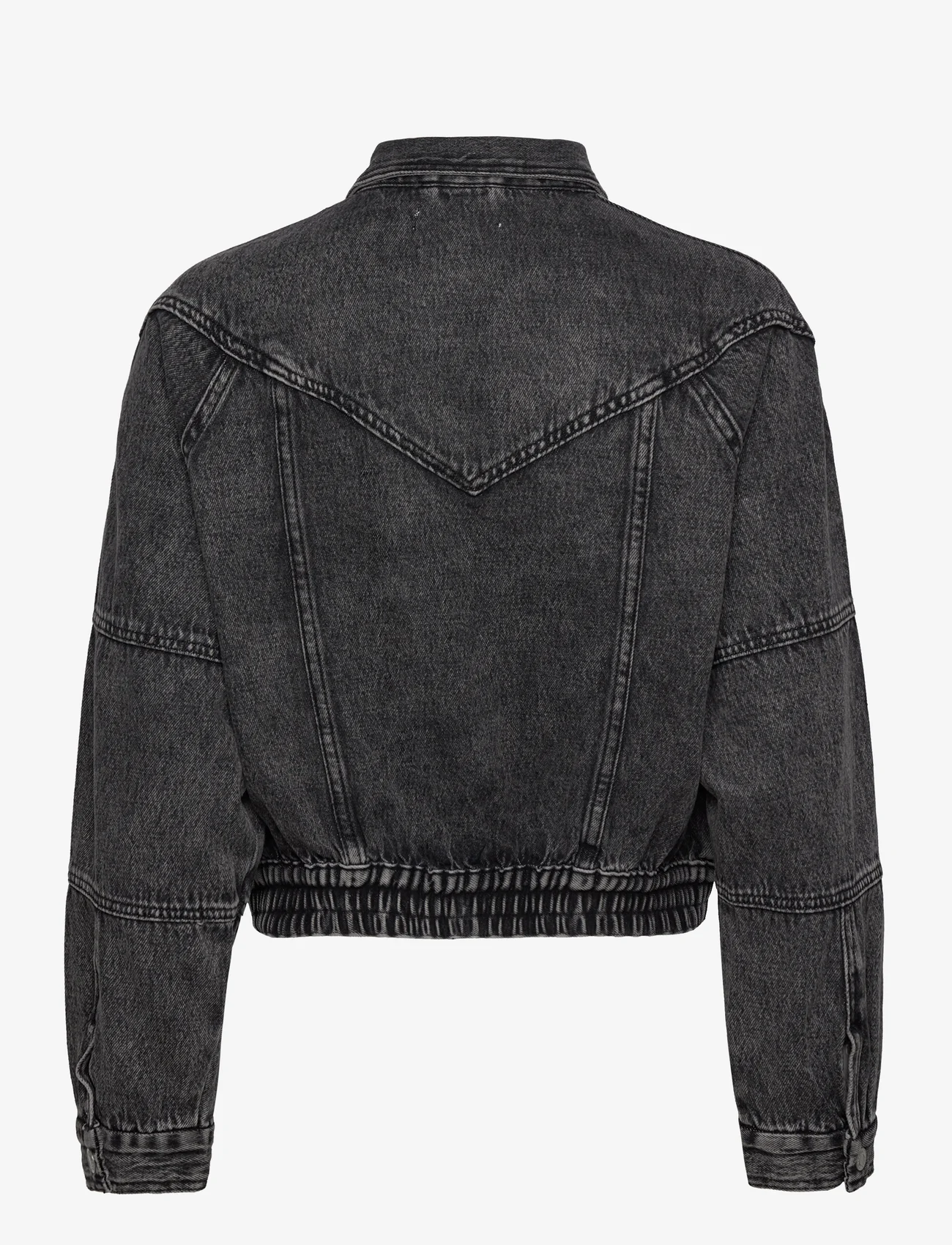 Lollys Laundry - Kingston Jacket - spring jackets - 15 dark grey melange - 1