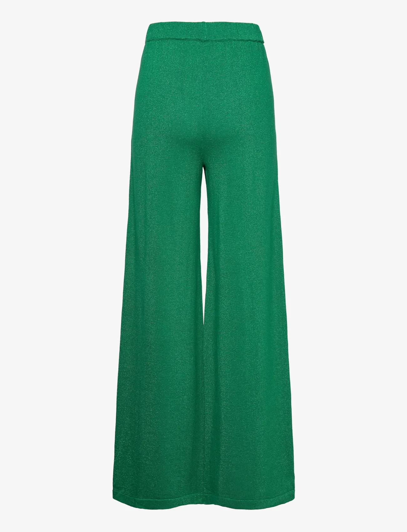 Lollys Laundry - Agadir Pants - leveälahkeiset housut - 40 green - 1