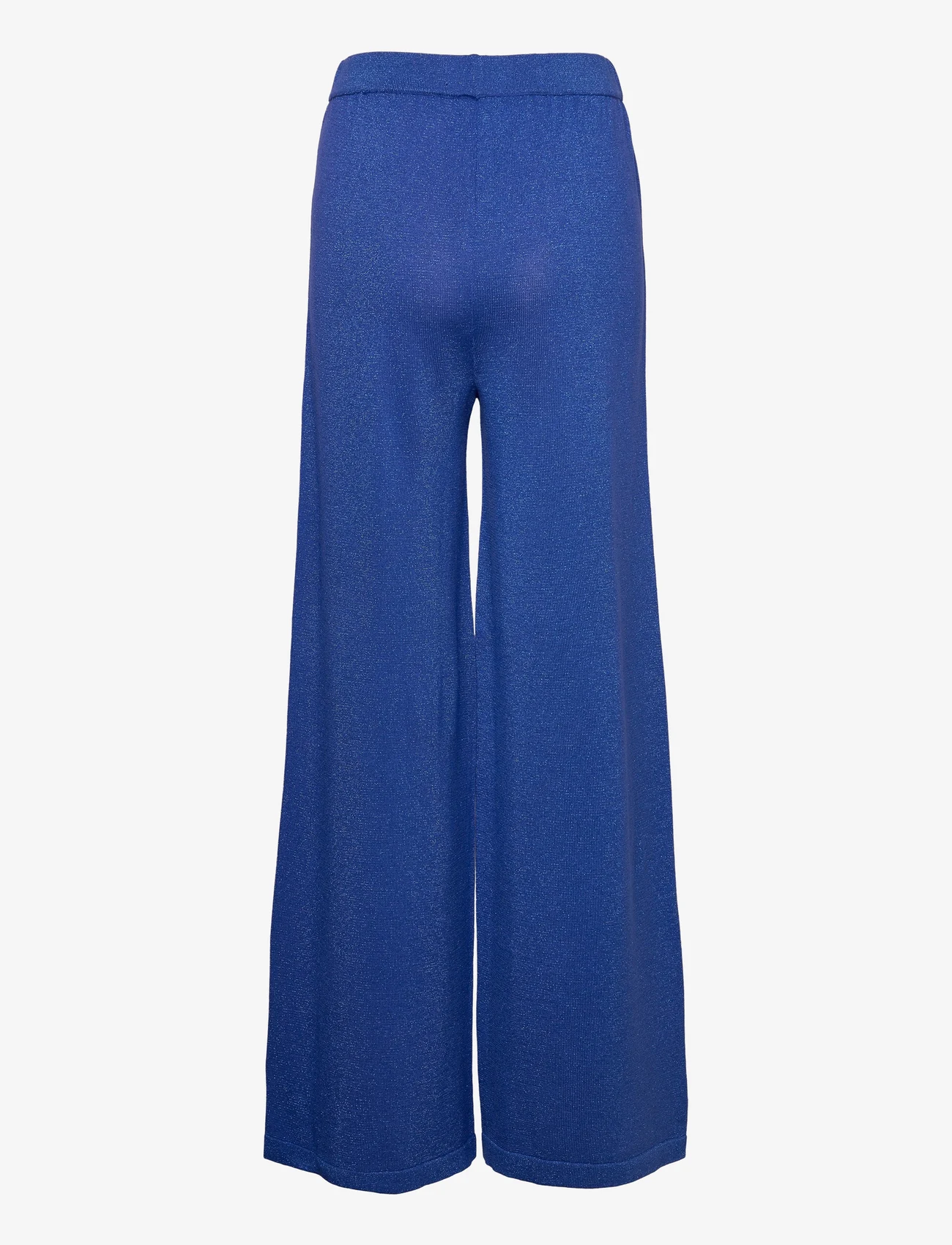 Lollys Laundry - Agadir Pants - leveälahkeiset housut - 97 neon blue - 1
