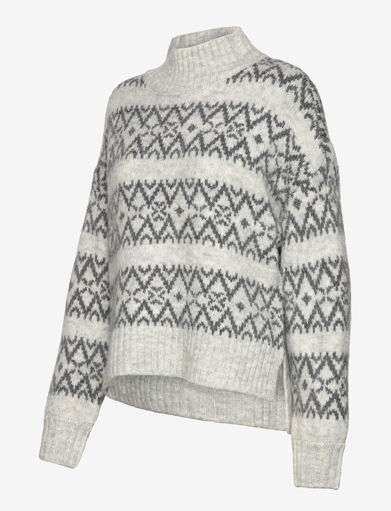 Lollys Laundry - Mille Knit - light grey - 3