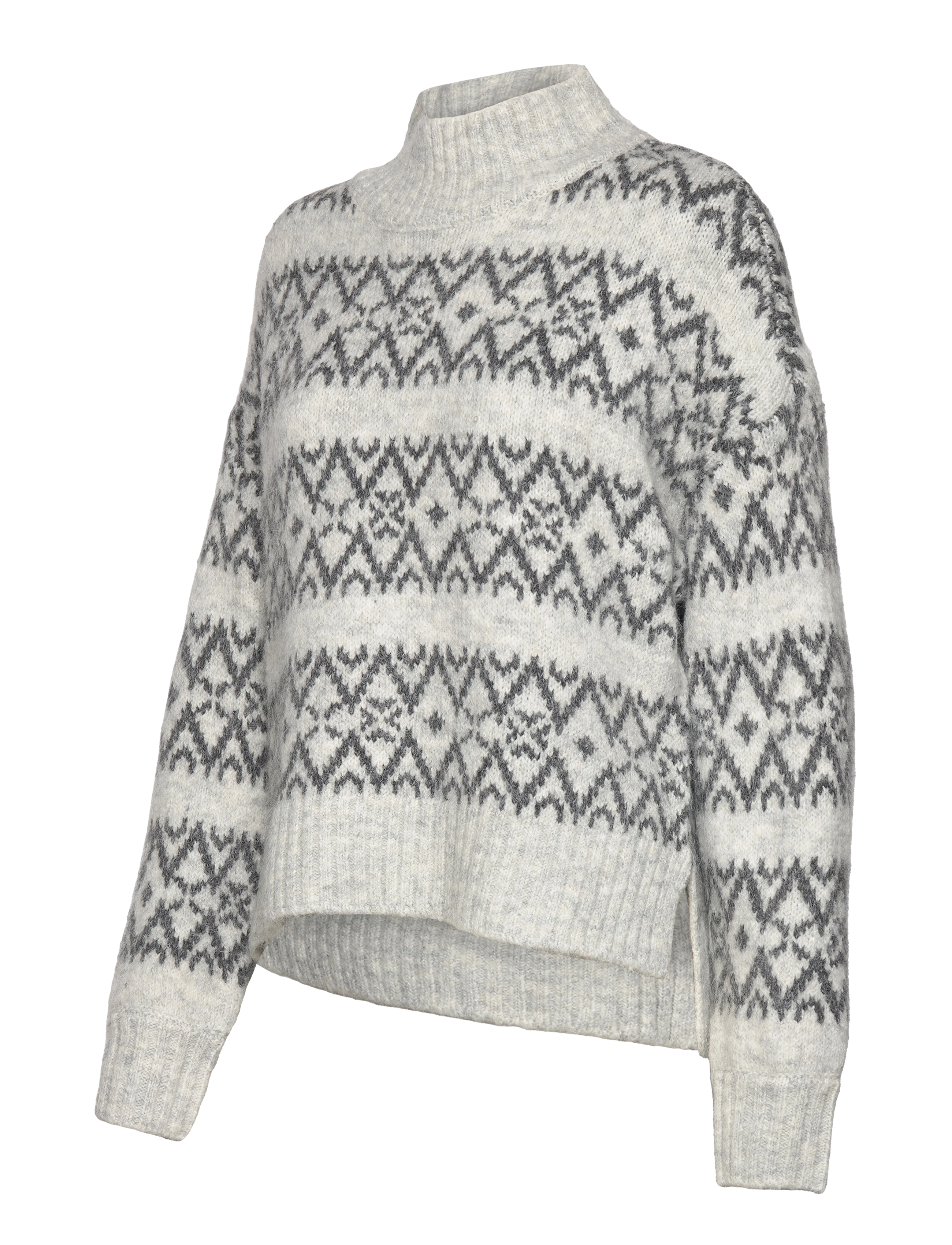 Lollys Laundry - Mille Knit - light grey - 3
