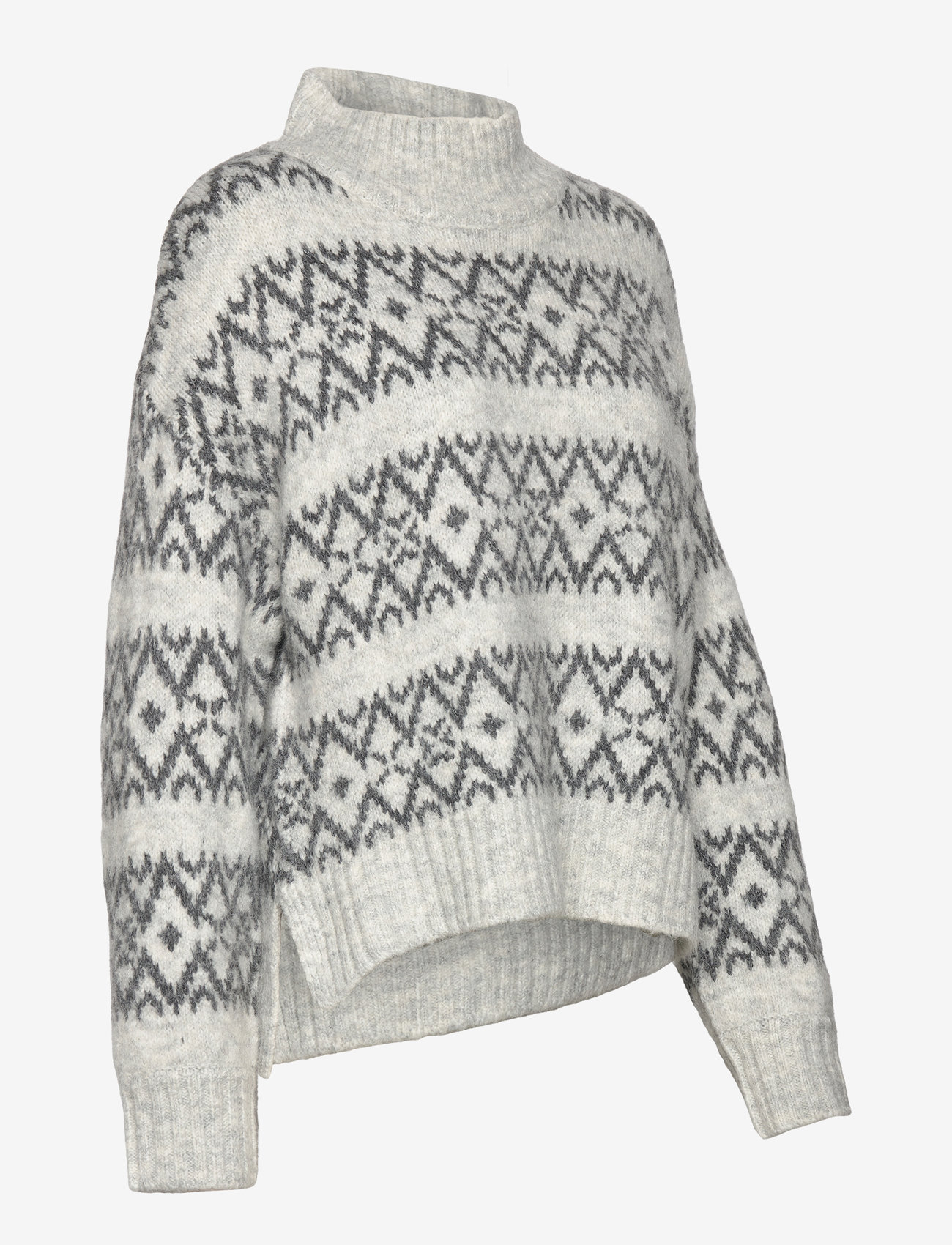 Lollys Laundry - Mille Knit - light grey - 5