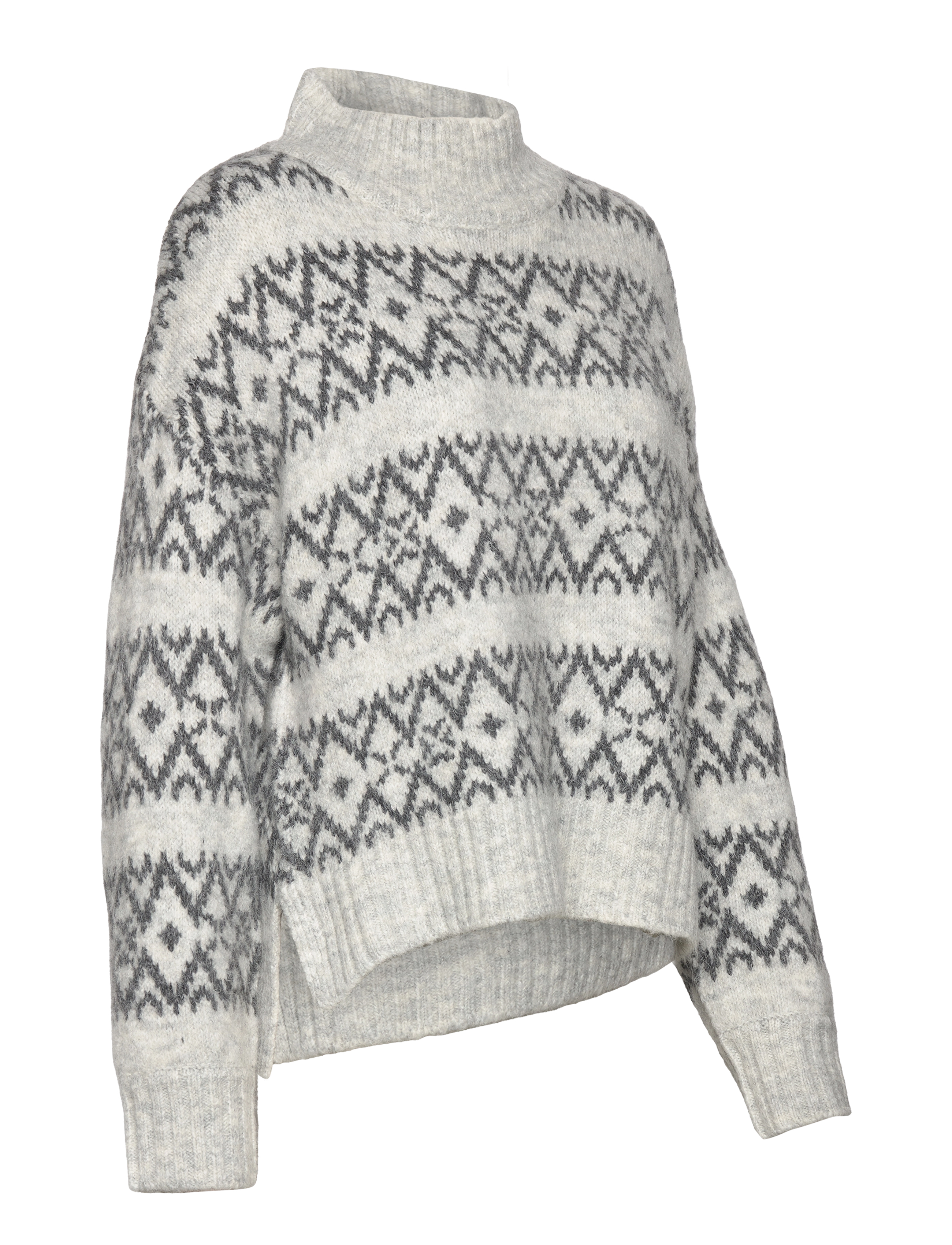 Lollys Laundry - Mille Knit - light grey - 5