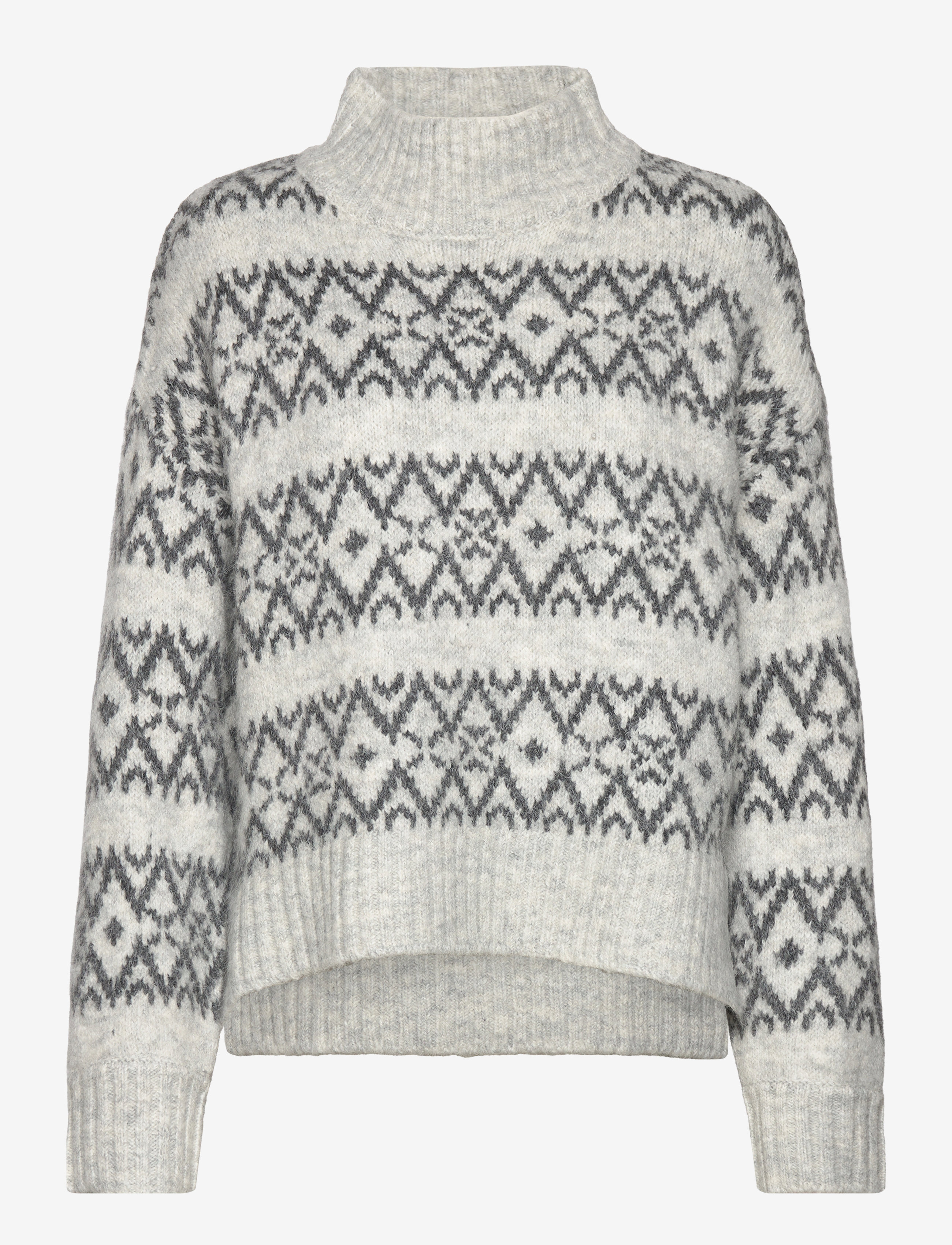 Lollys Laundry - Mille Knit - light grey - 1