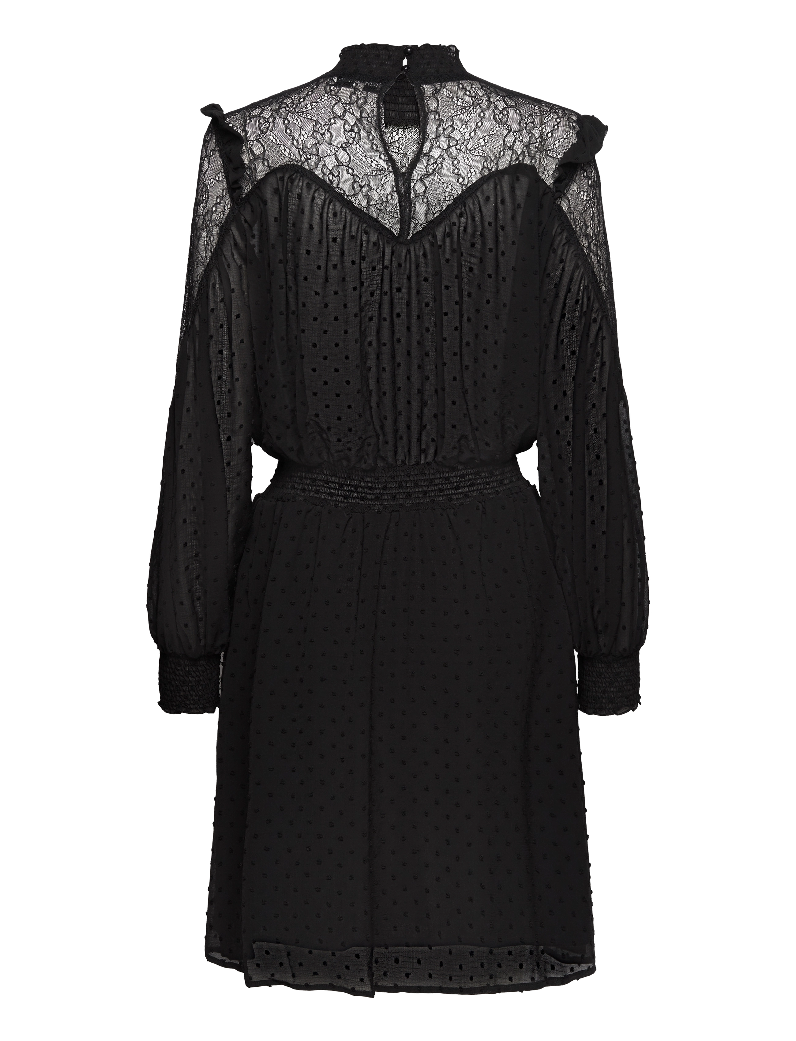 Lollys Laundry - MaudeLL Midi Dress - midi kjoler - 99 black - 1