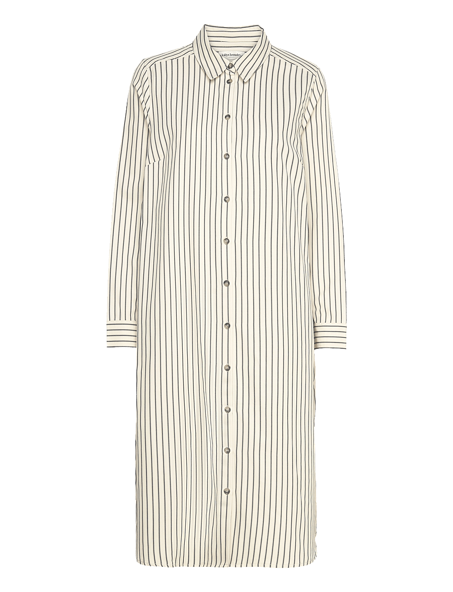 Lollys Laundry - MumbaLL Shirt LS - skjortekjoler - stripe - 0