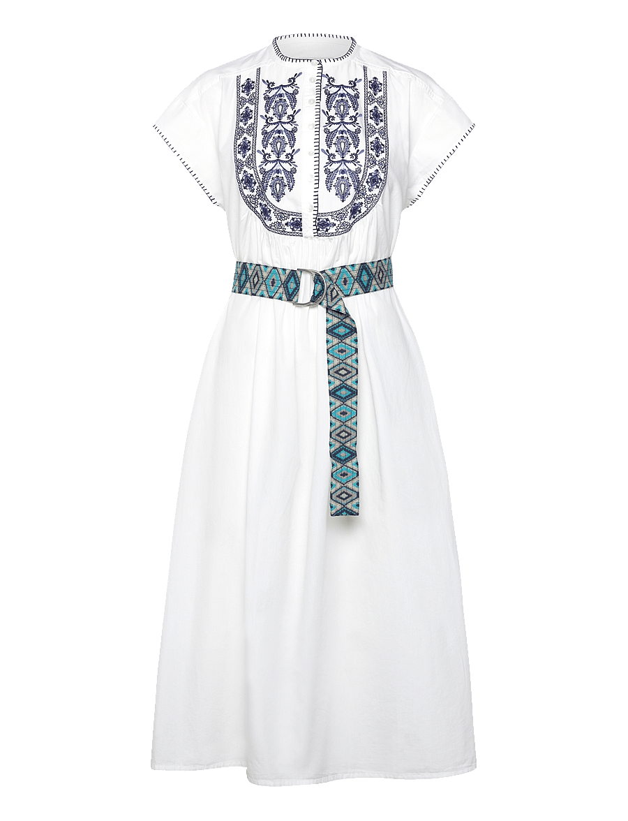Lollys Laundry - PinjaLL Maxi Dress SS - white - 0