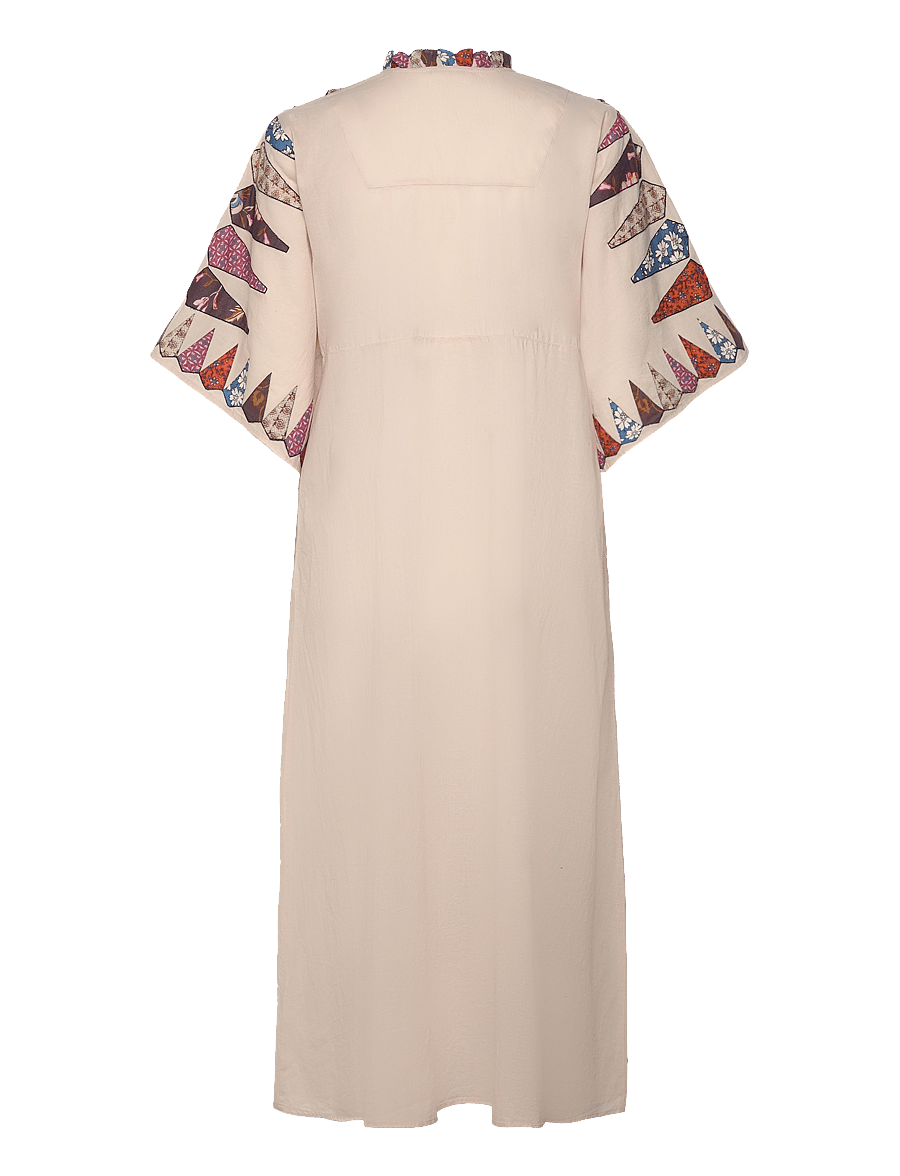 Lollys Laundry - PeytonLL Midi Dress 3/4 - robes d'été - sand - 1